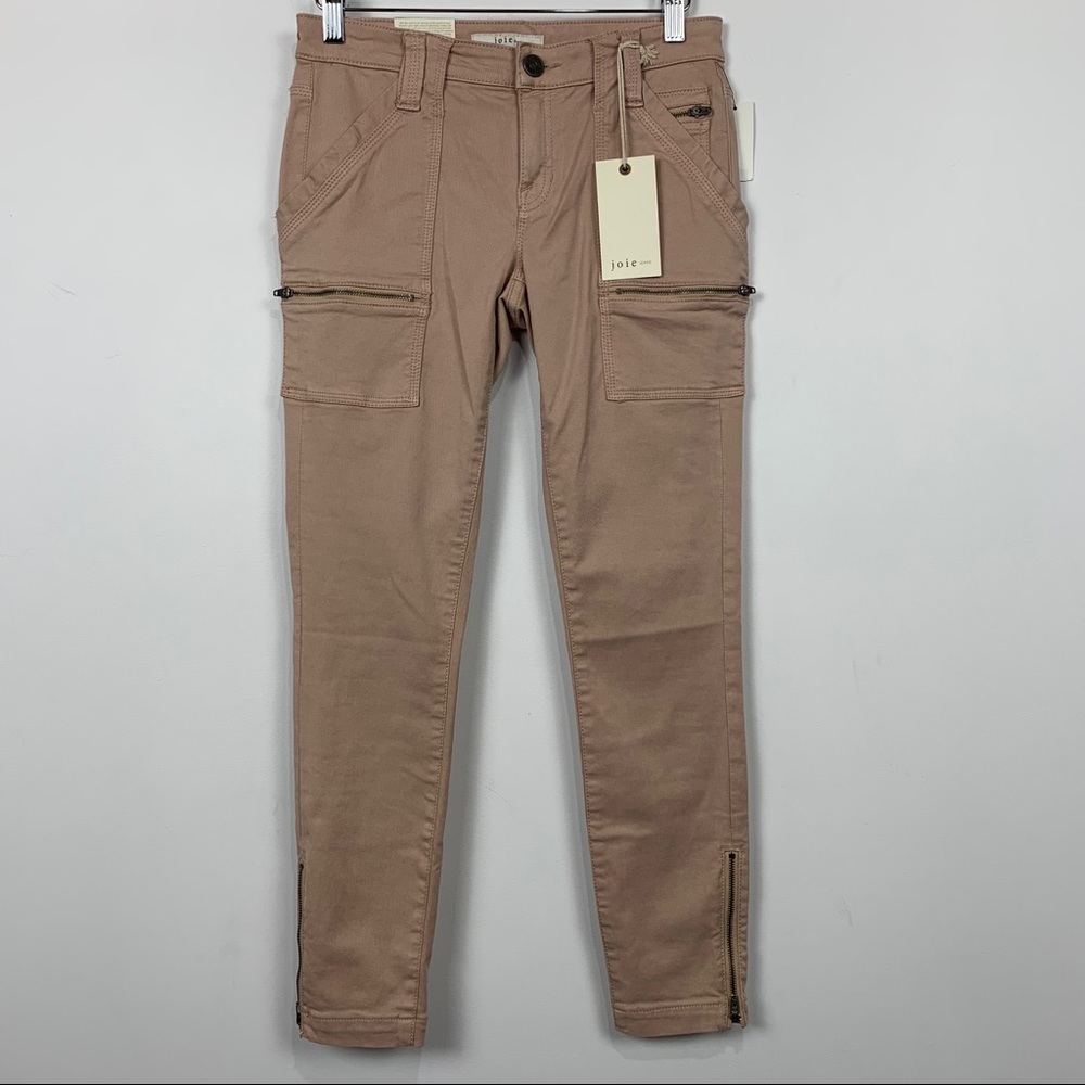NWT Joie Park Skinny Pant in Pink Sky - Picture 2 of 4